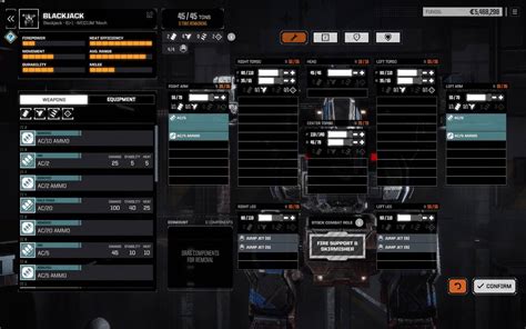 Best loadout for Blackjack : r/Battletechgame .